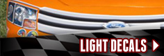 Headlight Decal Kits for Race Cars