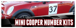 Mini Cooper Number Kits