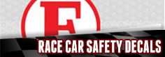 Race Car Safety Decals