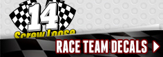 Drag Race Team Logos Decals