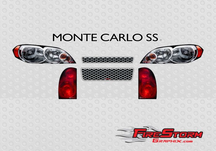 2007 Monte Carlo Decal Kit - Legacy