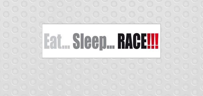 eat sleep race
