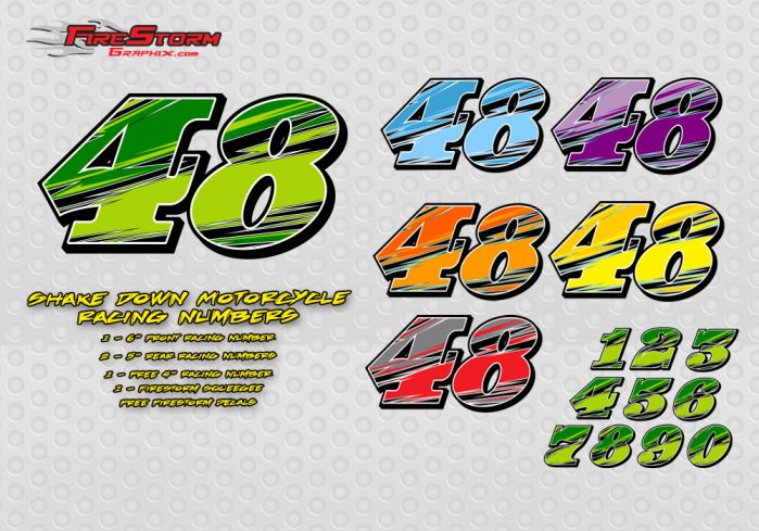 2X Indian Motorcycle Gas Tank Decals Stickers New OEM Oracle Universal - KLP Customs