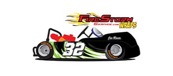 Green Shifter Go Kart Wrap