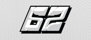 Horsepower Race Car Number Decal Kit