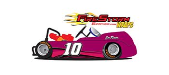 Pink Waves Go Kart Wrap