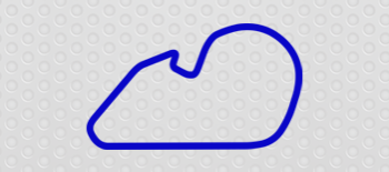 Putnam Park Short Road Course with Chicane C Track Decal
