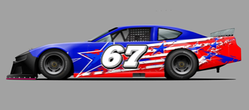 Race Car Wrap For All Cars #44
