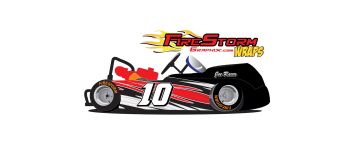 Red Electric Go Kart Wrap