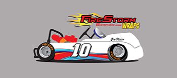Waves Go Kart Wrap