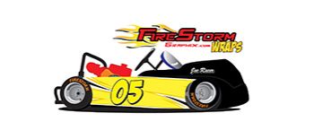 Yellow Flex Go Kart Wrap