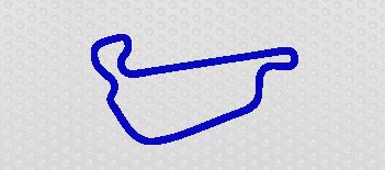 x2 Silverstone STOWE Circuit Race Track Outline Vinyl Decals Stickers Graphics 