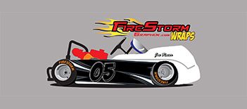 Tribal Go Kart Wrap