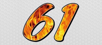 Hot Flames Bando Full-Color Number Kit
