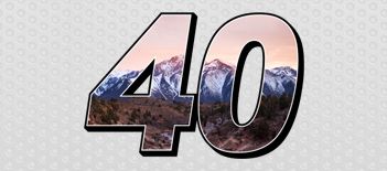 Mountains Mini Cup Full-Color Number Kit