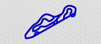 NATIONAL CORVETTE MUSEUM MOTORSPORTS PARK COMBO TRACK DECAL