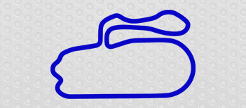 NEW HAMPSHIRE MOTOR SPEEDWAY ROVAL ALTERNATE COURSE TRACK DECAL