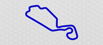 NEW JERSEY MOTORSPORTS PARK THUNDERBOLT WITH BOTH CHICANES TRACK DECAL