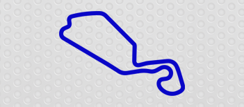 NEW JERSEY MOTORSPORTS PARK THUNDERBOLT WITH CHICANE 1 TRACK DECAL