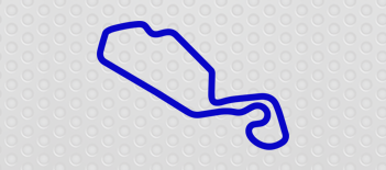 NEW JERSEY MOTORSPORTS PARK THUNDERBOLT WITH CHICANE 2 TRACK DECAL