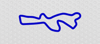 OREGON RACEWAY PARK OUTER COURSE TRACK DECAL