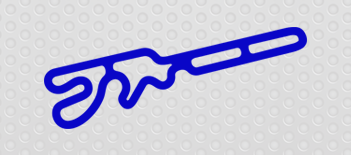 PALM BEACH INT'L RACEWAY KART TRACK DECAL