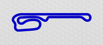 Palm Beach Int'l Raceway Road Course Track Decal