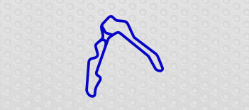 Pittsburgh International Race Complex Full Course Track Decal