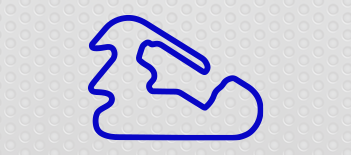 Pocono Int'l Raceway Extra Long Course Track Decal
