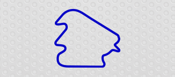 Pocono Int'l Raceway North South Option 4 Course Track Decal