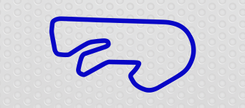 Pocono Int'l Raceway South East Option 3 Course Track Decal