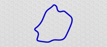 Pocono Int'l Raceway South Option 4 Course Track Decal