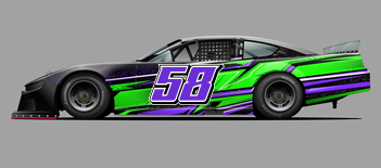 Race Car Wrap For All Cars #24