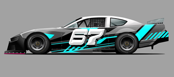 Race Car Wrap For All Cars #46