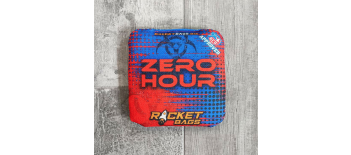 Red Zero Hour ACO Stamped Carpet Cornhole Bags