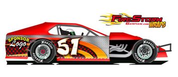 Dirt Modified Wrap - Flame Checkers