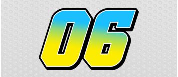 yellow-blue-fade-race-car-number-decals