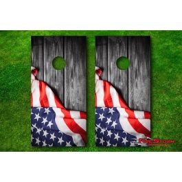 Details about   American Flag Cornhole Wraps Board Decals Bag Toss Game Vinyl Stickers 